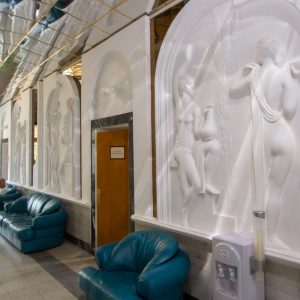 Холл в санатории Машук Aква Терм в городе Железноводске - фотография