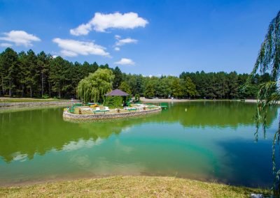 Озеро в санатории Машук Aква Терм в городе Железноводске - фотография