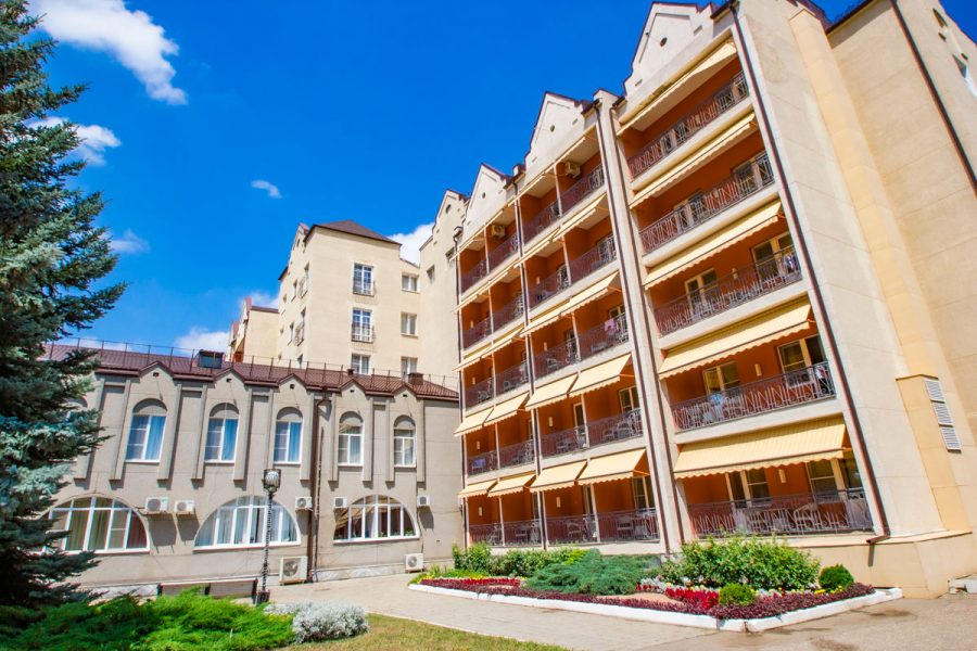 Корпус в санатории Машук Aква Терм в городе Железноводске - фотография