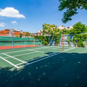 Волейбольное поле в санатории Машук Aква Терм в городе Железноводске - фотография