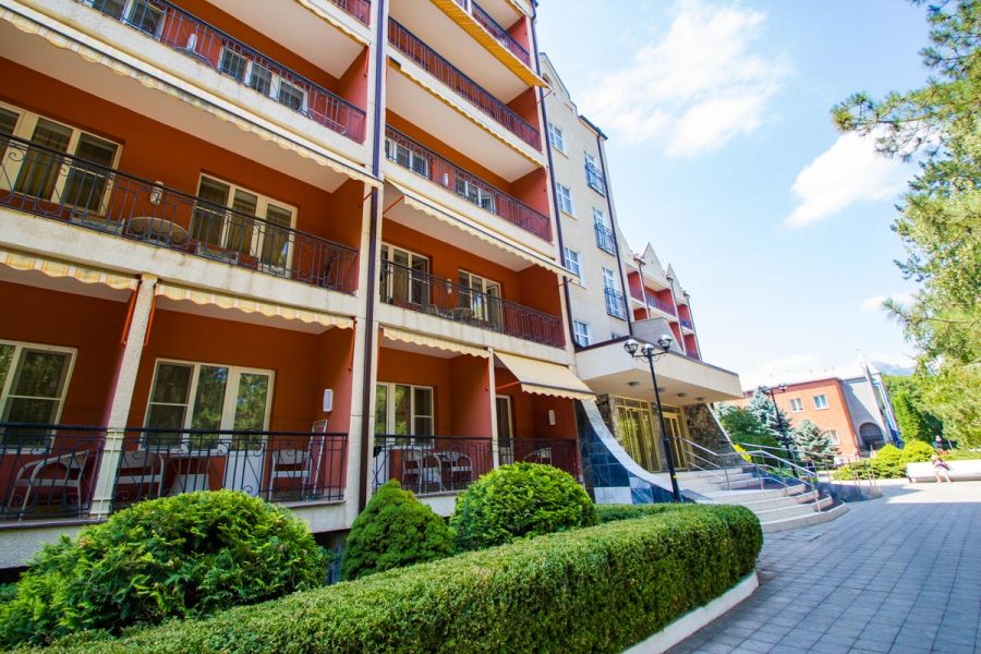 Корпус в санатории Машук Aква Терм в городе Железноводске - фотография