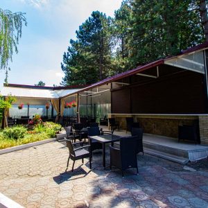 Кафе У Озера в санатории Машук Aква Терм в городе Железноводске - фотография