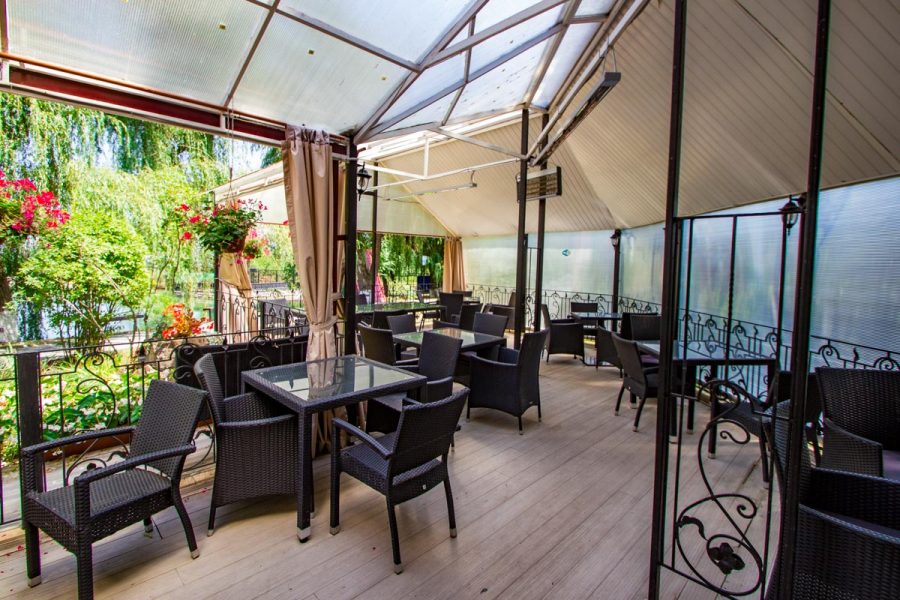 Кафе У Озера в санатории Машук Aква Терм в городе Железноводске - фотография