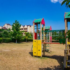 Детская площадка в санатории Машук Aква Терм в городе Железноводске - фотография