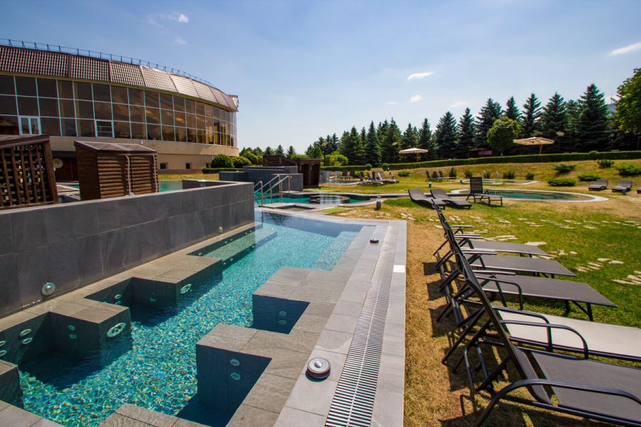 Итальянские термы в санатории Машук Aква Терм в городе Железноводске - фотография