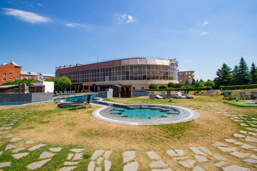 Итальянские термы в санатории Машук Aква Терм в городе Железноводске - фотография