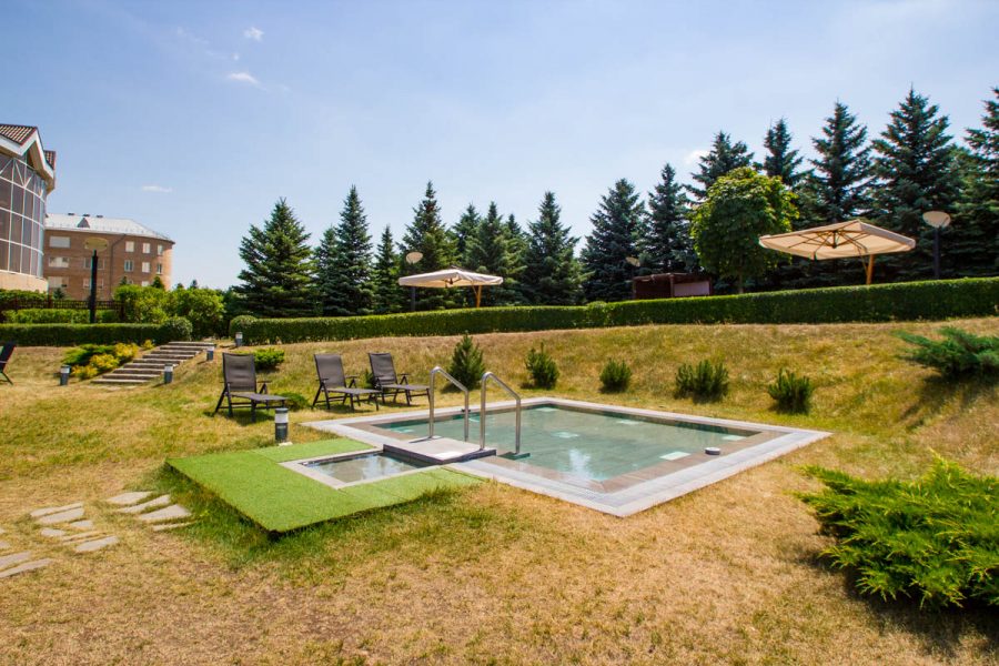 Итальянские термы в санатории Машук Aква Терм в городе Железноводске - фотография