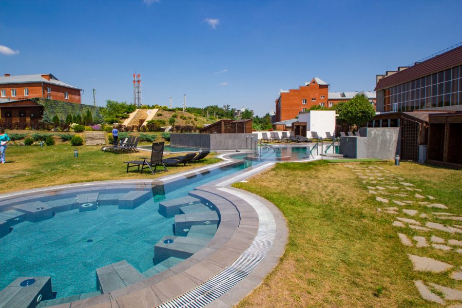 Итальянские термы в санатории Машук Aква Терм в городе Железноводске - фотография