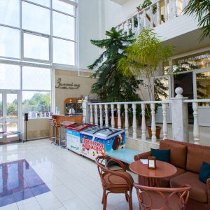 Лобби-бар «Зимний сад» в санатории Машук Aква Терм в городе Железноводске - фотография