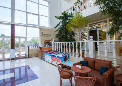 Лобби-бар «Зимний сад» в санатории Машук Aква Терм в городе Железноводске - фотография