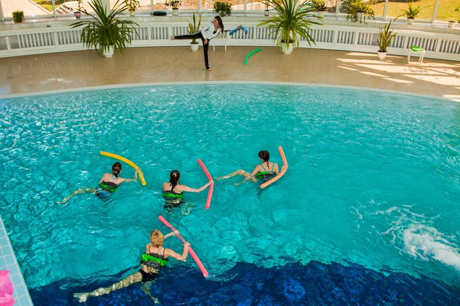 Аквааэробика в санатории Машук Aква Терм в городе Железноводске - фотография