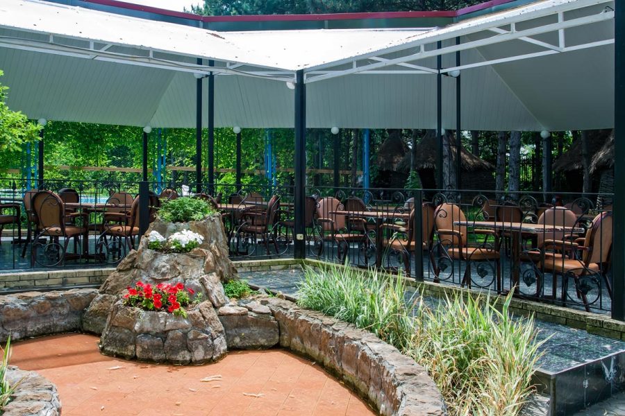 Кафе У Озера в санатории Машук Aква Терм в городе Железноводске - фотография