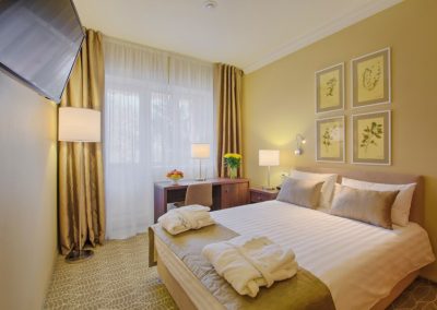 Double plus однокомнатный двухместный (корпус АБ) 4 в санатории Машук Aква Терм в городе Железноводске - фотография