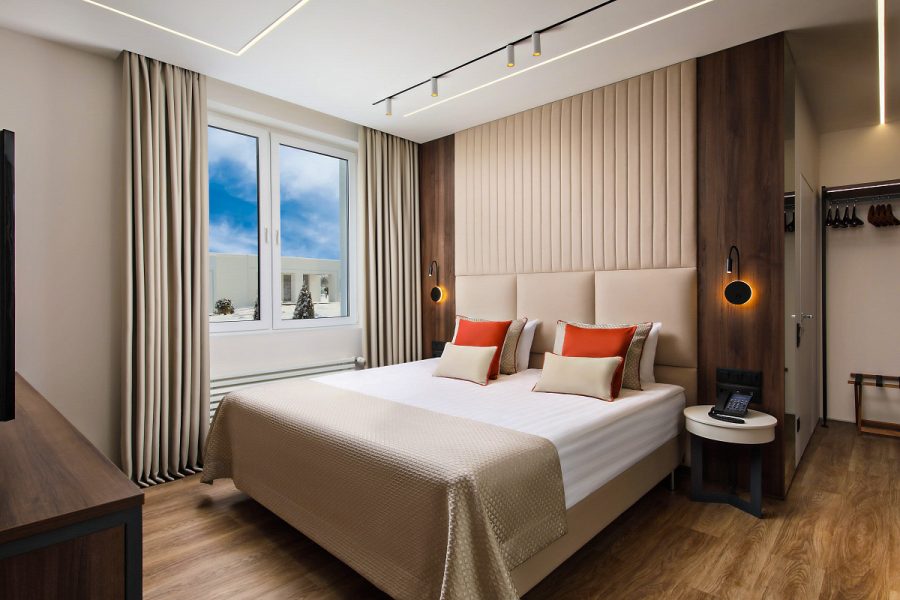 Двухкомнатный номер (Итальянский квартал) в санатории Машук Aква Терм в городе Железноводске - фотография