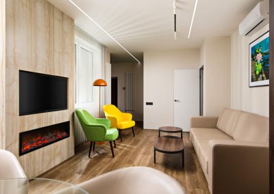 Двухкомнатный номер (Итальянский квартал) в санатории Машук Aква Терм в городе Железноводске - фотография