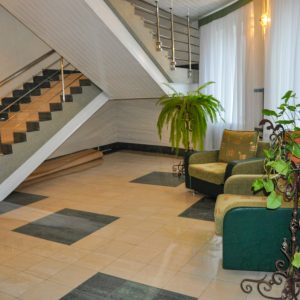 Холл в санатории Машук Aква Терм в городе Железноводске - фотография