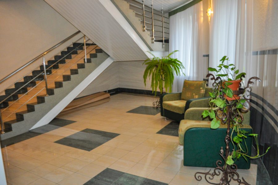 Холл в санатории Машук Aква Терм в городе Железноводске - фотография