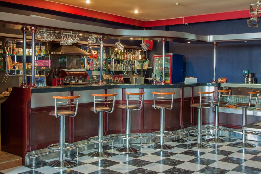 Лобби бар Зимний сад в санатории Машук Aква Терм в городе Железноводске - фотография