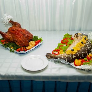 Обеденный зал в санатории Машук Aква Терм в городе Железноводске - фотография