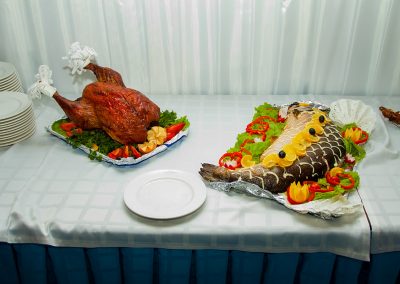 Обеденный зал в санатории Машук Aква Терм в городе Железноводске - фотография