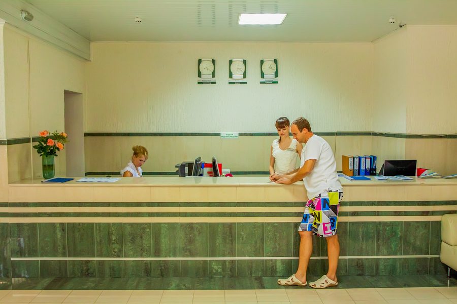 Reception в санатории Машук Aква Терм в городе Железноводске - фотография
