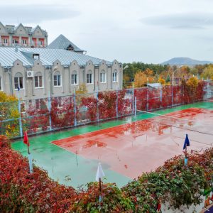 Теннисный корт в санатории Машук Aква Терм в городе Железноводске - фотография