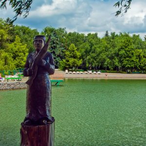 Озеро в санатории Машук Aква Терм в городе Железноводске - фотография
