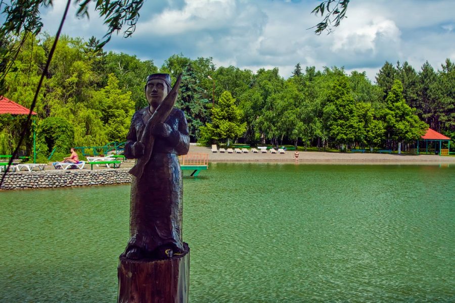 Озеро в санатории Машук Aква Терм в городе Железноводске - фотография