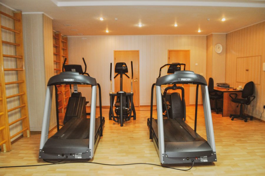 Тренажерный зал в санатории Машук Aква Терм в городе Железноводске - фотография