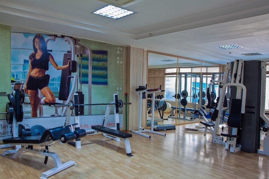 Тренажерный зал в санатории Машук Aква Терм в городе Железноводске - фотография
