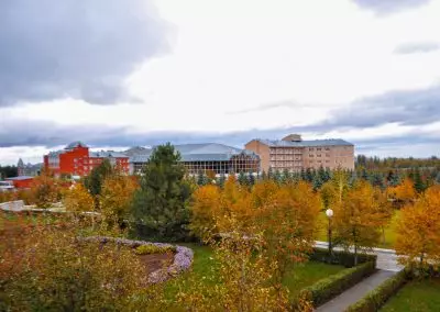 Территория в санатории Машук Aква Терм в городе Железноводске - фотография