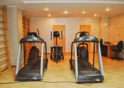 Тренажерный зал в санатории Машук Aква Терм в городе Железноводске - фотография