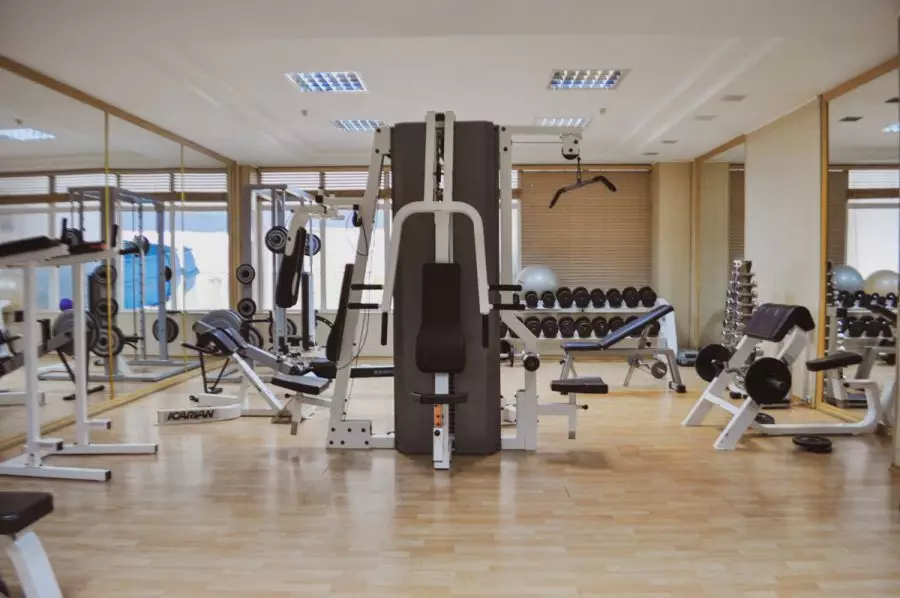 Тренажерный зал в санатории Машук Aква Терм в городе Железноводске - фотография